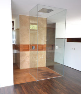 Badezimmer Glasdusche